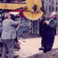 The arrival and installation of the new weigh bridge in 1984